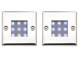 Set 2 spoturi TITUS (2x9LED, 0.07W) Alb - Pret | Preturi Set 2 spoturi TITUS (2x9LED, 0.07W) Alb