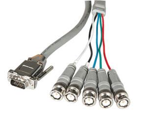 Cablu VGA 15T-5*BNC plug RGB, 1.8m - Pret | Preturi Cablu VGA 15T-5*BNC plug RGB, 1.8m