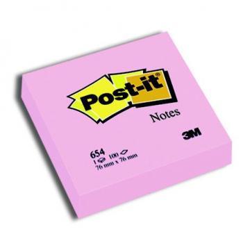 Notite autoadezive Post-itÂ® neon, 76 x 76 mm, 100 file, roz - Pret | Preturi Notite autoadezive Post-itÂ® neon, 76 x 76 mm, 100 file, roz
