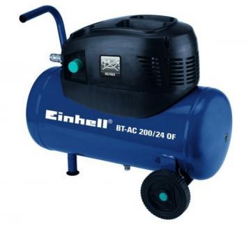 Compresoare - Einhell BT-AC 200-24 OF 8 bari 3550 rpm 176 lpmin - Pret | Preturi Compresoare - Einhell BT-AC 200-24 OF 8 bari 3550 rpm 176 lpmin