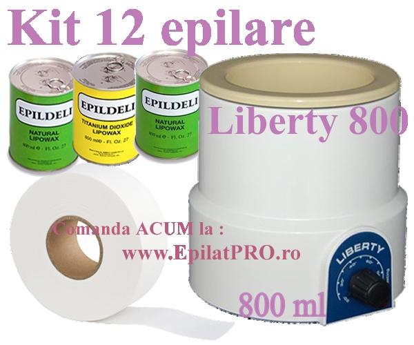 kit 12 epilare liberty 800 - Pret | Preturi kit 12 epilare liberty 800