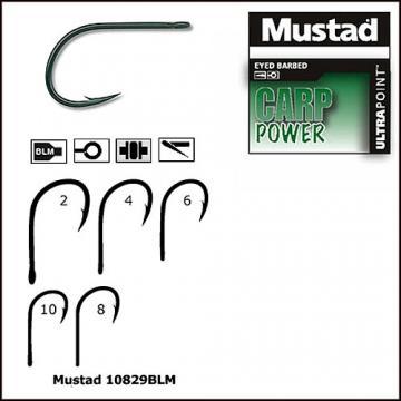 Carlig Mustad Carp Power 10829 BLM - nr.8 - Pret | Preturi Carlig Mustad Carp Power 10829 BLM - nr.8