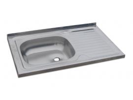 Chiuveta inox pentru masca 80x50x0.4 lucios - Pret | Preturi Chiuveta inox pentru masca 80x50x0.4 lucios