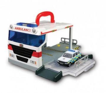Masinuta Street Fire Cube - Ambulance - Pret | Preturi Masinuta Street Fire Cube - Ambulance