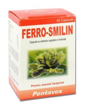 Ferro Smilin (Anemie, Sarcina) *30cps - Pret | Preturi Ferro Smilin (Anemie, Sarcina) *30cps