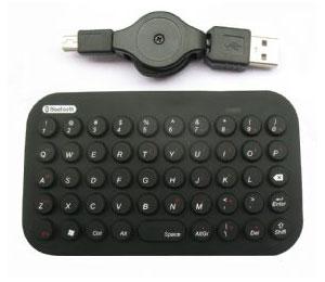 Tastatura mini Bluetooth, Gembird KB-BTF2-B-US - Pret | Preturi Tastatura mini Bluetooth, Gembird KB-BTF2-B-US