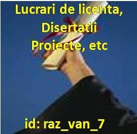 VINDEM SI REALIZAM LUCRARI DE LICENTA! - Pret | Preturi VINDEM SI REALIZAM LUCRARI DE LICENTA!