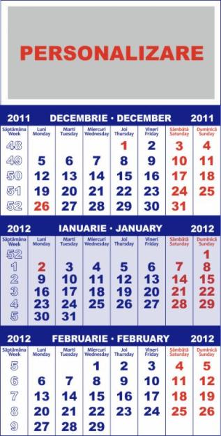 CALENDARE PERETE 2012 PERSONALIZATE LA DOAR 4,95 LEI - Pret | Preturi CALENDARE PERETE 2012 PERSONALIZATE LA DOAR 4,95 LEI