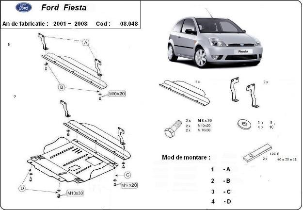 Scut motor Ford Fiesta - Pret | Preturi Scut motor Ford Fiesta