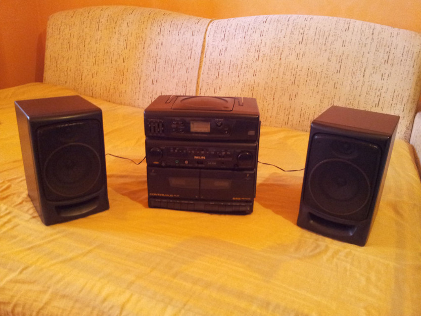 Oldschool Combina Philips AZ 9350 - Radio, dublu casetofon, impecabila - Pret | Preturi Oldschool Combina Philips AZ 9350 - Radio, dublu casetofon, impecabila