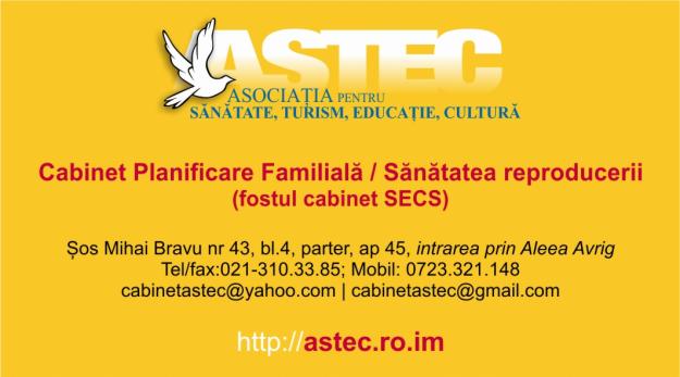 Planificare Familiala ASTEC Bucuresti - Pret | Preturi Planificare Familiala ASTEC Bucuresti