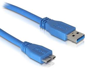 Cablu USB 3.0 A la Micro USB 3.0 B 2m, Delock 82532 - Pret | Preturi Cablu USB 3.0 A la Micro USB 3.0 B 2m, Delock 82532
