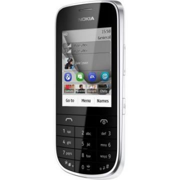 Telefon mobil Nokia Asha 202 silver white Touch and Type - Pret | Preturi Telefon mobil Nokia Asha 202 silver white Touch and Type