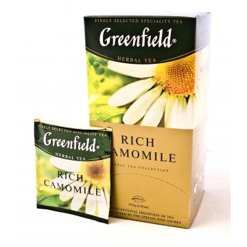 Ceai din plante Greenfield Rich Chamomile - Pret | Preturi Ceai din plante Greenfield Rich Chamomile