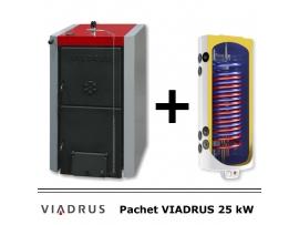 Pachet complet cazan Viadrus U22 25 kW+ boiler Eldom Thermo 120 litri - Pret | Preturi Pachet complet cazan Viadrus U22 25 kW+ boiler Eldom Thermo 120 litri