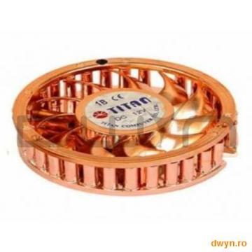 TITAN TTC-CUV2AB/LD2(DIY),VGA copper cooler, 2 LEDs Crystal Fan - Pret | Preturi TITAN TTC-CUV2AB/LD2(DIY),VGA copper cooler, 2 LEDs Crystal Fan