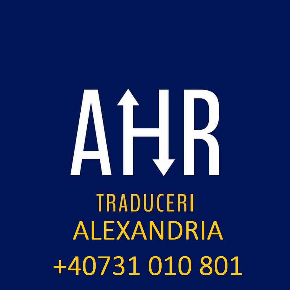 AHR Traduceri Alexandria + Romania - Pret | Preturi AHR Traduceri Alexandria + Romania
