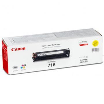 Cartus toner Canon CRG716Y Yellow pentru LBP5050, LBP5050n CR1977B002AA - Pret | Preturi Cartus toner Canon CRG716Y Yellow pentru LBP5050, LBP5050n CR1977B002AA