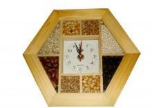 Ceas de Perete cu seminte decorative - Pret | Preturi Ceas de Perete cu seminte decorative