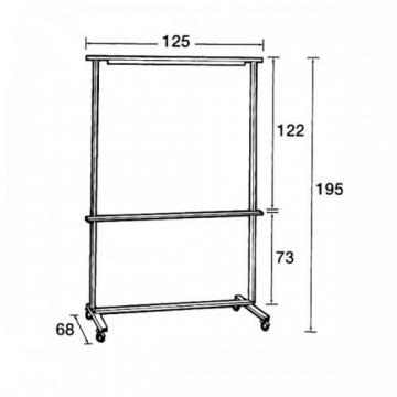 Stand mobil pentru cabinet SMIT - negru - Pret | Preturi Stand mobil pentru cabinet SMIT - negru