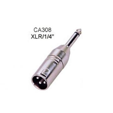 Adaptor XLR tata - Jack tata mono CA 308 - Pret | Preturi Adaptor XLR tata - Jack tata mono CA 308