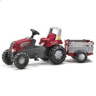 Tractor cu pedale si remorca Rolly Junior - Pret | Preturi Tractor cu pedale si remorca Rolly Junior