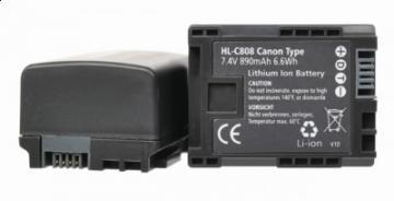 Hahnel HL-C808 Acumulator Li-Ion cu info-system tip Canon BP-808 - Pret | Preturi Hahnel HL-C808 Acumulator Li-Ion cu info-system tip Canon BP-808