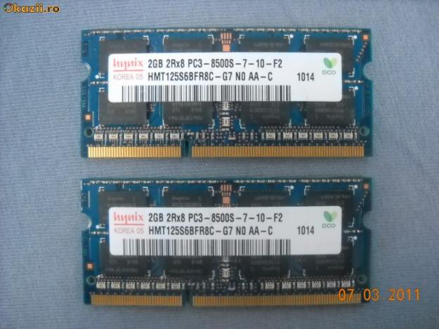 Kit NOI Memorii APPLE 4GB Hynix 2x2GB DDR3 SODIMM RAM - Pret | Preturi Kit NOI Memorii APPLE 4GB Hynix 2x2GB DDR3 SODIMM RAM