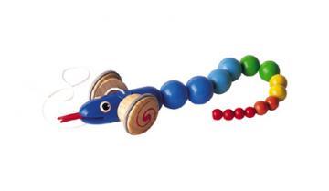 Plan Toys Jucarii de tras PULL ALONG SNAKE - Pret | Preturi Plan Toys Jucarii de tras PULL ALONG SNAKE