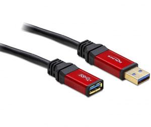 Cablu prelungitor Premium USB 3.0 2 m, Delock 82753 - Pret | Preturi Cablu prelungitor Premium USB 3.0 2 m, Delock 82753