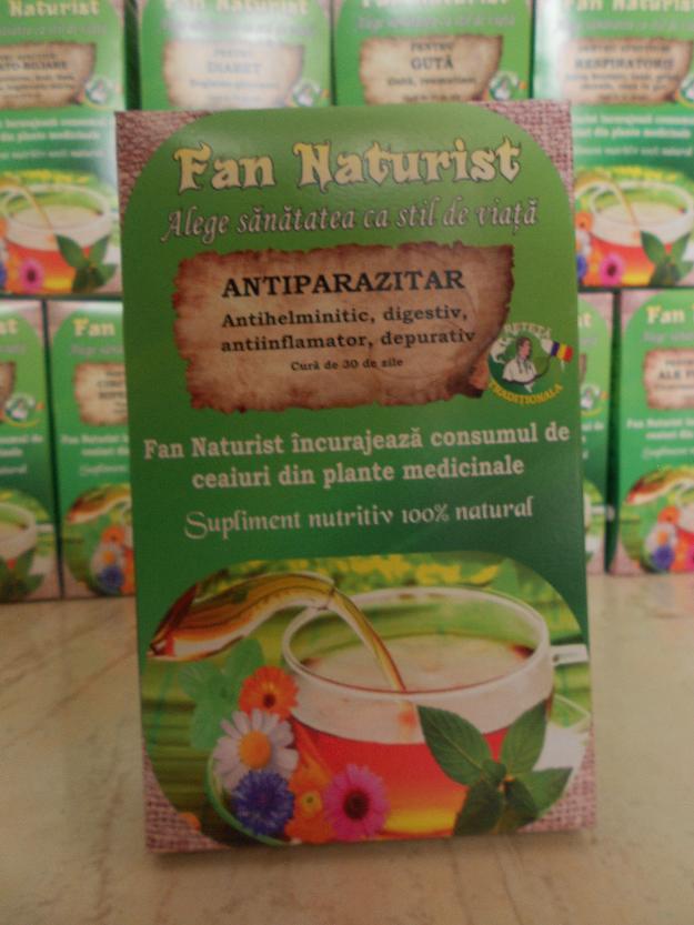 Ceai Medicinal Antiparazitar Fan Naturist - Pret | Preturi Ceai Medicinal Antiparazitar Fan Naturist