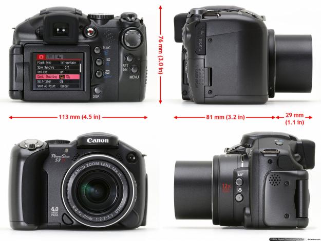 Canon Power Shot S3 IS + GEANTA ORIGINALA CULLMANN + ACUMULATORI +  INCARCATOR ACUMULATORI - Pret | Preturi Canon Power Shot S3 IS + GEANTA ORIGINALA CULLMANN + ACUMULATORI +  INCARCATOR ACUMULATORI