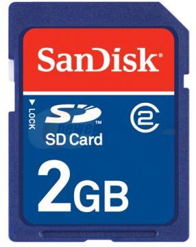 Card memorie SANDISK SD CARD 2GB - Pret | Preturi Card memorie SANDISK SD CARD 2GB