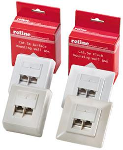 Priza RJ45 ingropata Roline Cat. 5e neecranata - Pret | Preturi Priza RJ45 ingropata Roline Cat. 5e neecranata