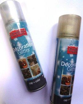 Spray decorativ Glitter ARGINTIU - Pret | Preturi Spray decorativ Glitter ARGINTIU