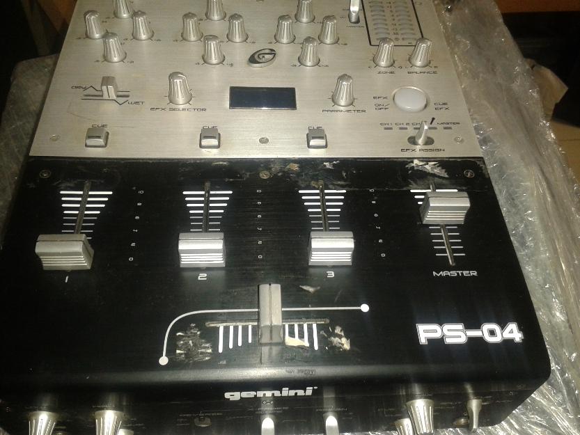 mixer DJ Gemini PS 04 - Pret | Preturi mixer DJ Gemini PS 04