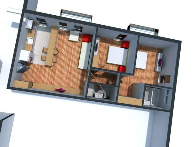 Apartament 3 camere, 110 mp, Ertec Residence - Pret | Preturi Apartament 3 camere, 110 mp, Ertec Residence