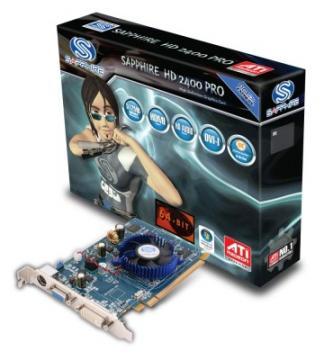 Placa video Sapphire ATI HD2400 PRO 512MM DDR2 - Pret | Preturi Placa video Sapphire ATI HD2400 PRO 512MM DDR2
