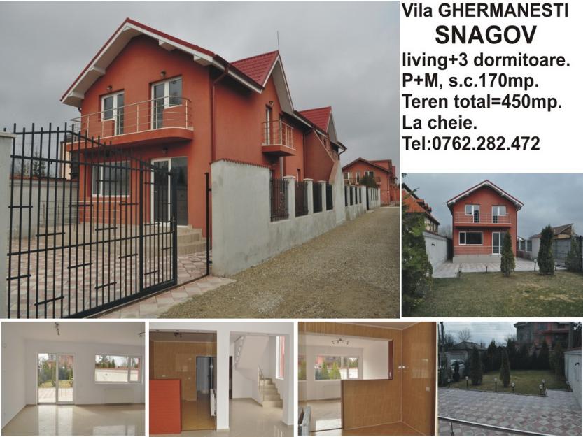 Vanzare vila in Ghermenesti, Snagov 4 camere particular - Pret | Preturi Vanzare vila in Ghermenesti, Snagov 4 camere particular