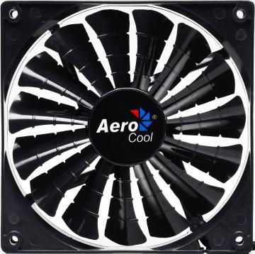 Ventilator Aerocool Shark Black 14 cm - Pret | Preturi Ventilator Aerocool Shark Black 14 cm