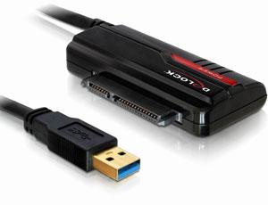 Adaptor portabil Delock USB 3.0 - SATA II, 61757 - Pret | Preturi Adaptor portabil Delock USB 3.0 - SATA II, 61757