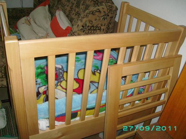 Patut din lemn pentru bebelusi - Pret | Preturi Patut din lemn pentru bebelusi