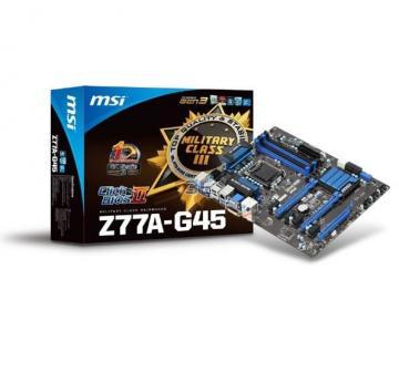 MSI Z77A-G45, FSB 1333, DDR3, LGA1155, ATX + Transport Gratuit - Pret | Preturi MSI Z77A-G45, FSB 1333, DDR3, LGA1155, ATX + Transport Gratuit