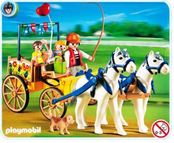 Playmobil Trasura cu cai - Pret | Preturi Playmobil Trasura cu cai