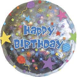 Balon folie metalizata 45cm HAPPY BIRTHDAY CONFETTI - Pret | Preturi Balon folie metalizata 45cm HAPPY BIRTHDAY CONFETTI