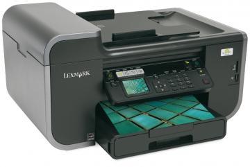 Multifunctional PRO709, Inkjet color, A4, 33/30ppm, Print/Copy/Scan/Fax, wireless N, cititor carduri, Lexmark - Pret | Preturi Multifunctional PRO709, Inkjet color, A4, 33/30ppm, Print/Copy/Scan/Fax, wireless N, cititor carduri, Lexmark