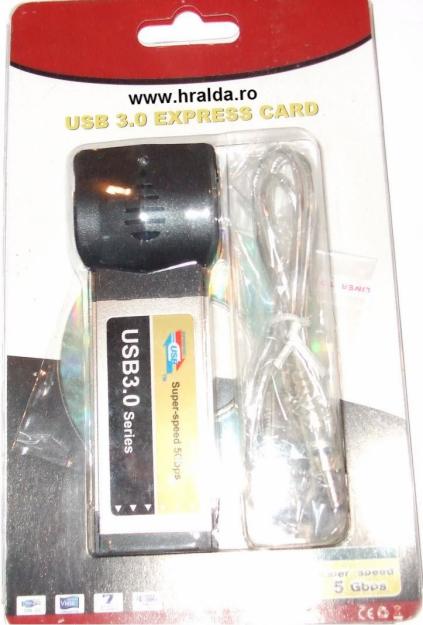 Controller USB 3.0 Express Card - Pret | Preturi Controller USB 3.0 Express Card