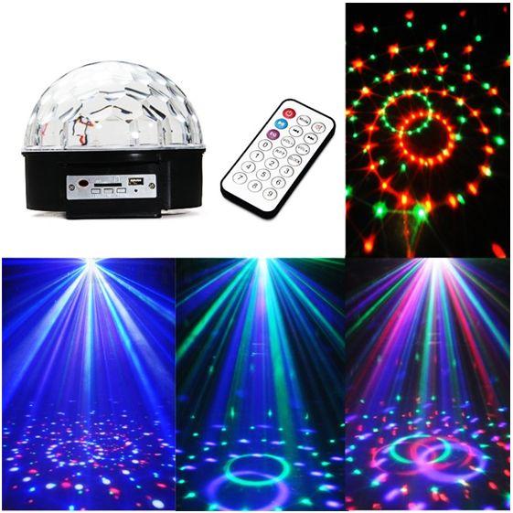 Glob DISCO multicolor LED + telecomanda si stick ! - Pret | Preturi Glob DISCO multicolor LED + telecomanda si stick !