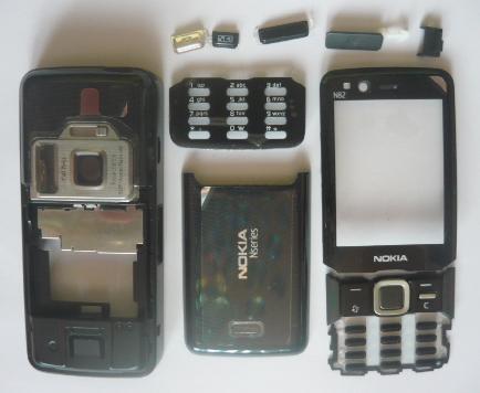 -= WwW.CyaGsm.Com =- Carcasa Nokia N82 Black Originala + Mijloc + Tastatura - Pret | Preturi -= WwW.CyaGsm.Com =- Carcasa Nokia N82 Black Originala + Mijloc + Tastatura