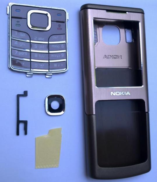 Carcasa Nokia 6500 Classic Bronze ( Bronz ) ORIGINALA COMPLETA - Pret | Preturi Carcasa Nokia 6500 Classic Bronze ( Bronz ) ORIGINALA COMPLETA
